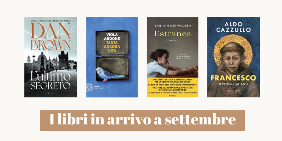 I libri in arrivo a settembre in libreria