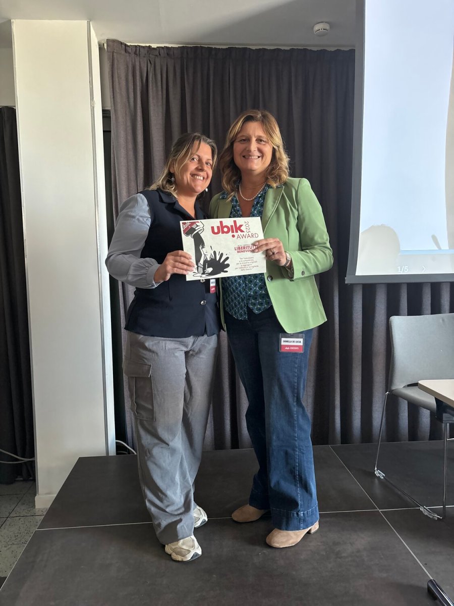 Ornella De Lucia e Aurora Zollo della Ubik Benevento