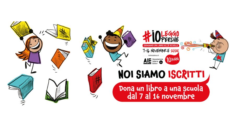 ​​#ioleggoperchè 2025: tante librerie Ubik partecipano all'iniziativa per donare libri alle scuole