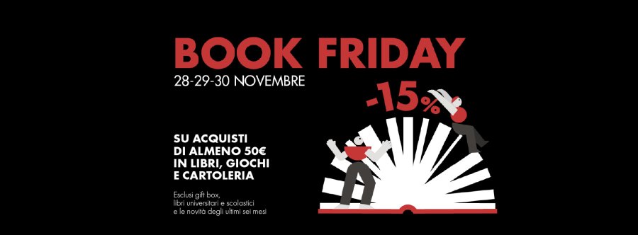 Dal 28 al 30 novembre torna il Book Friday nelle librerie Ubik