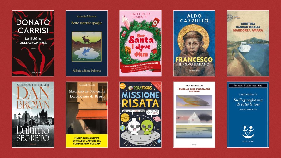 La classifica dei libri più venduti a novembre 