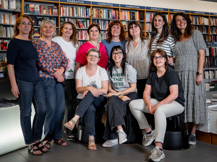 Le libraie della libreria Rinascita Ubik di Empoli