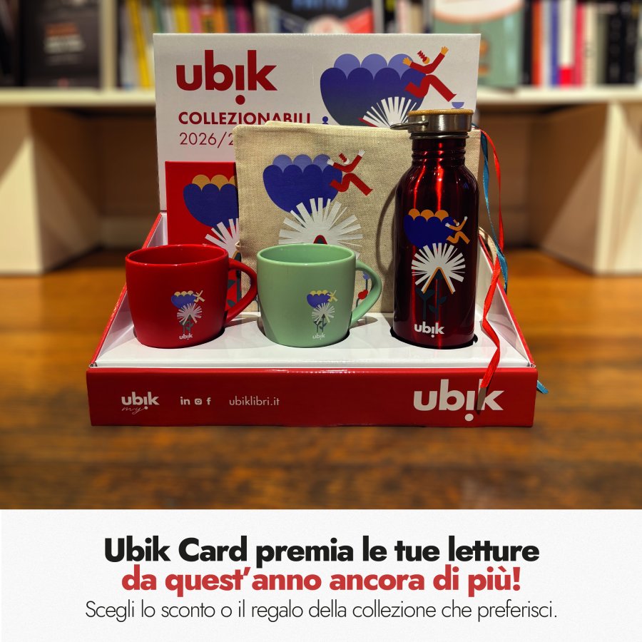 La collezione di oggetti in regalo con la Ubik Card a partire dal 1 marzo 2026