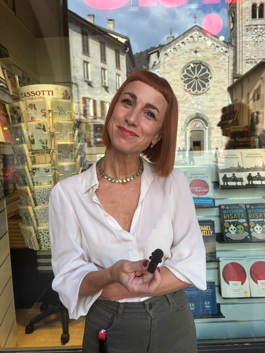Chiara Piscitelli, direttrice della libreria Ubik Como