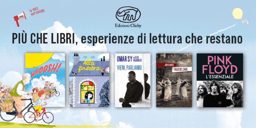 Edizioni Clichy è l'editore del mese a marzo 2026