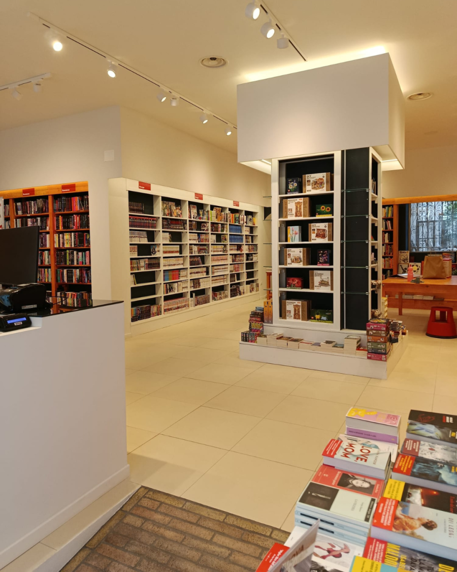 La nuova libreria Ubik di Scalea, in provincia di Cosenza.