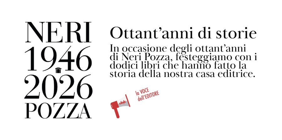 Neri Pozza è l'editore del mese a maggio 2026