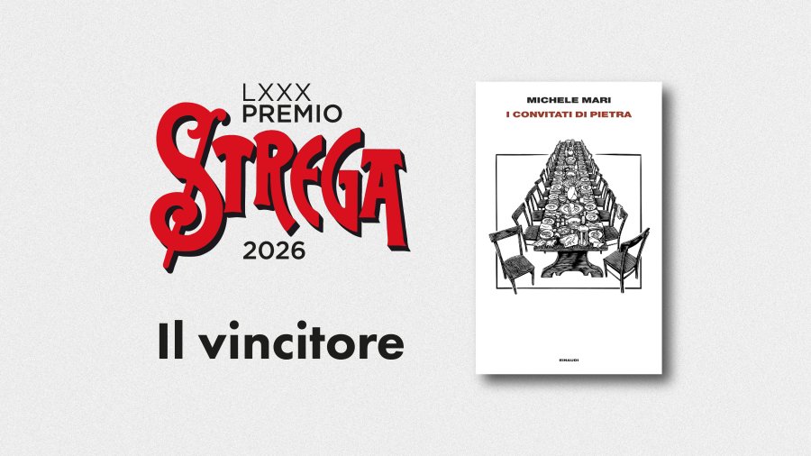 Michele Mari, vincitore del Premio Strega 2026 con I convitati di pietra
