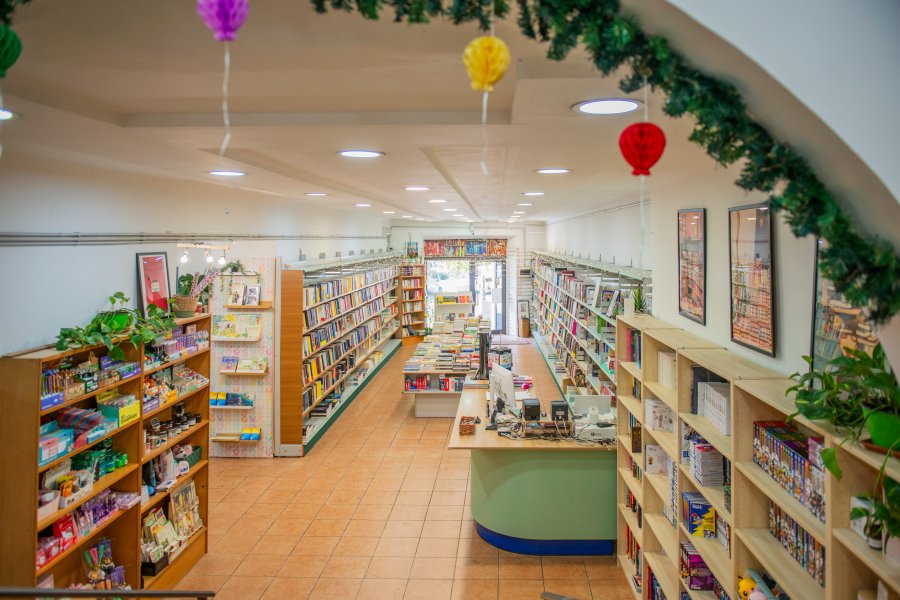 La libreria The Book Ubik a Genzano di Roma