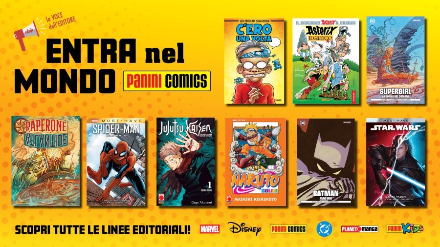 Panini Comics è l'editore del mese nelle librerie Ubik