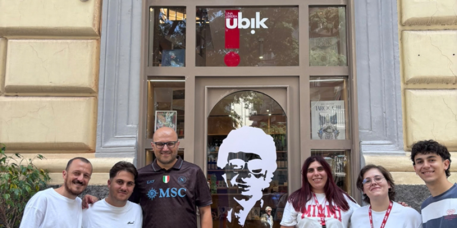 A Napoli apre la nuova libreria Ubik La Scugnizzeria nel quartiere Vomero