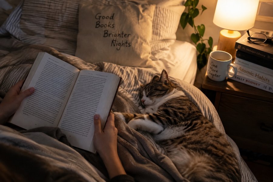 Leggere prima di dormire: perché ci piace così tanto?