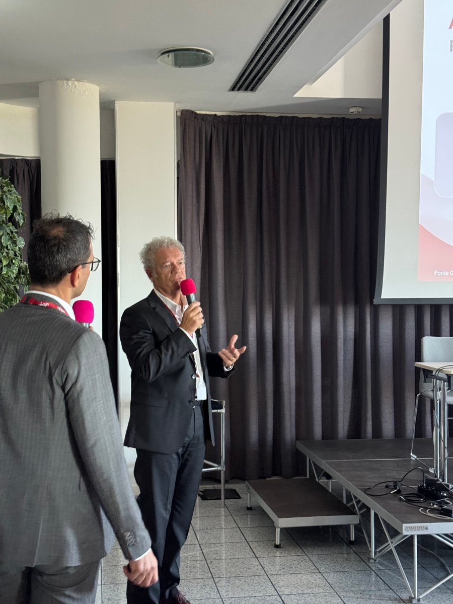 L'amministratore delegato di Ubik Tiberio Sarti inaugura la convention 2026