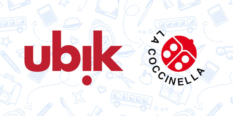 Un espositore La Coccinella firmato Ubik! Un espositore La Coccinella firmato Ubik!