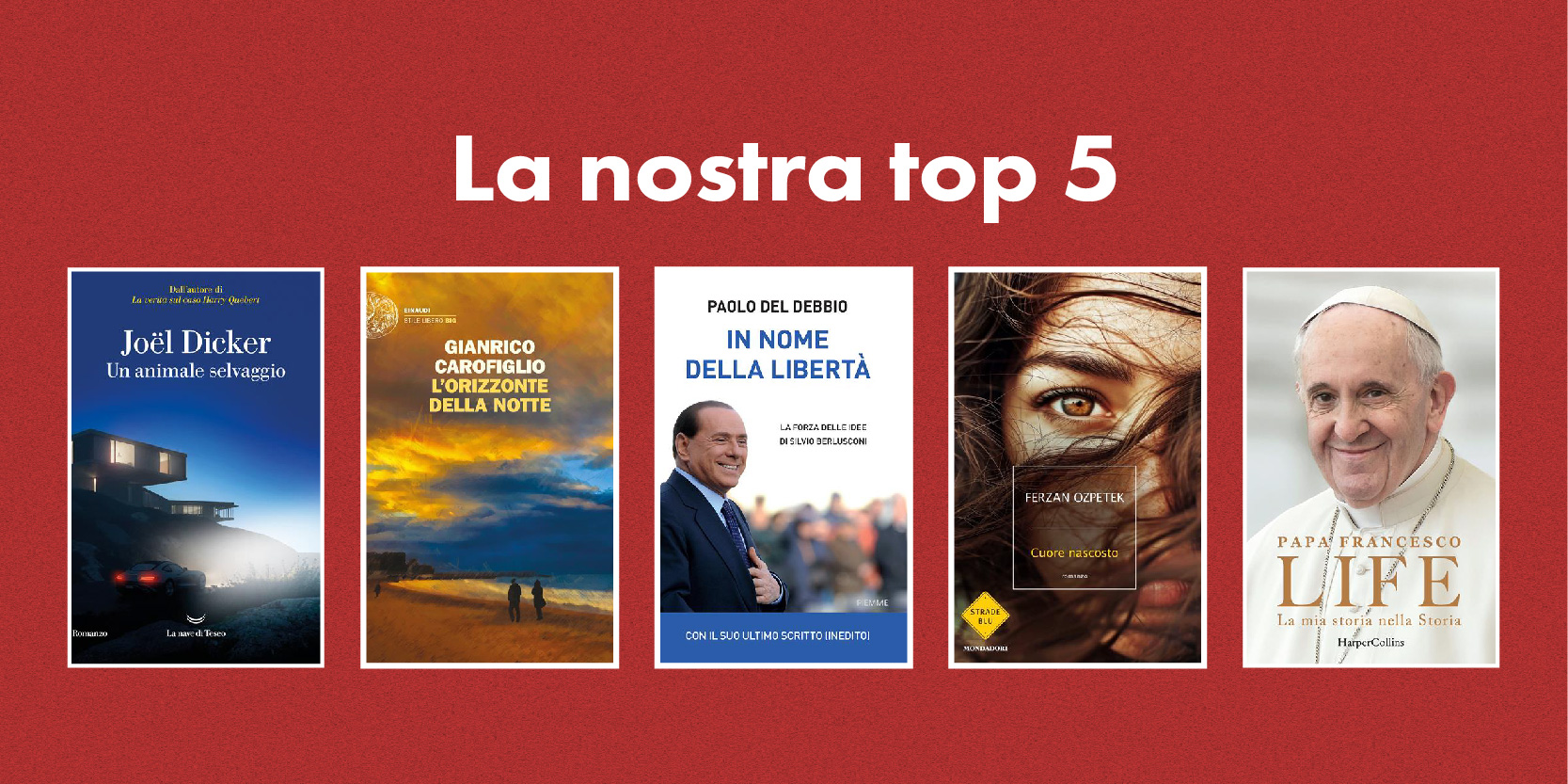 La classifica dei libri più venduti ad aprile 2024 in libreria La classifica dei libri più venduti ad aprile 2024 in libreria