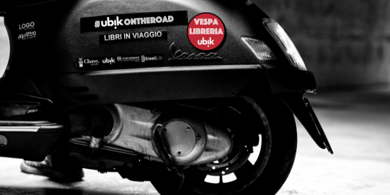Urgente ubikVespa Tour: la prima libreria Ubik su due ruote Urgente ubikVespa Tour: la prima libreria Ubik su due ruote