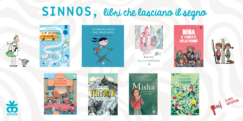Sinnos è la voce dell’editore per il mese di maggio Sinnos è la voce dell’editore per il mese di maggio