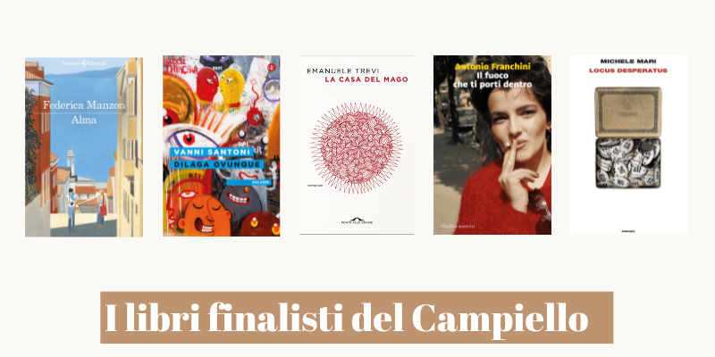 I 5 libri finalisti del Premio Campiello 2024