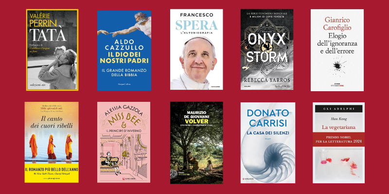 I libri più venduti a gennaio 2025: ecco i bestseller del mese! I libri più venduti a gennaio 2025: ecco i bestseller del mese!
