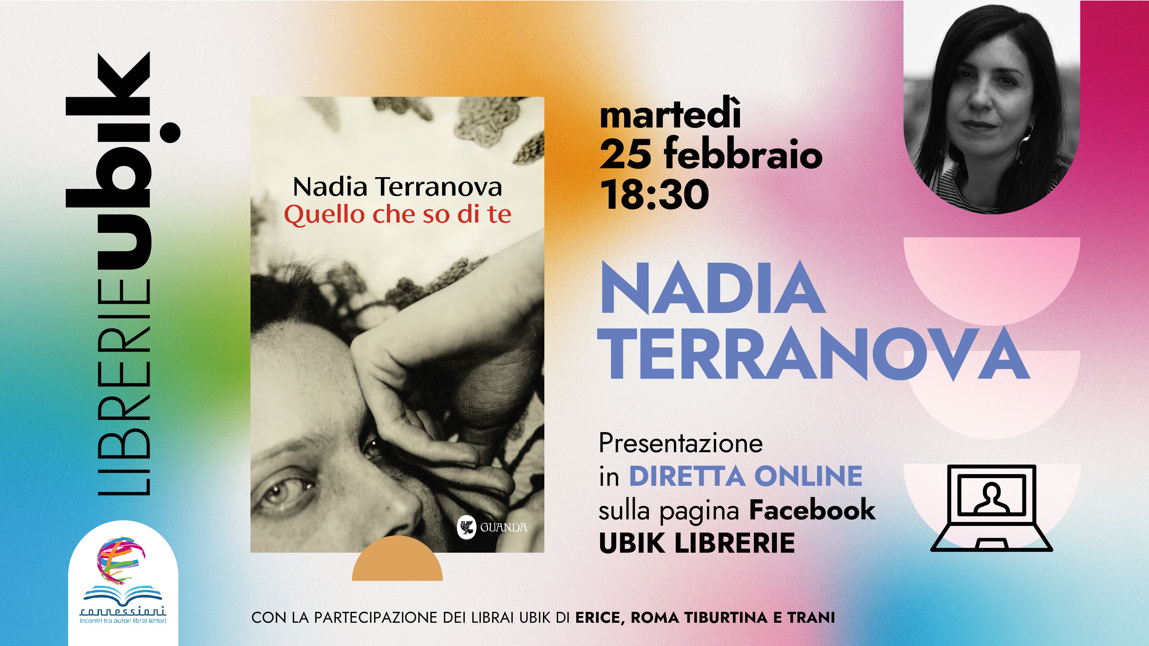 NADIA TERRANOVA presenta “Quello che so di te”, Guanda