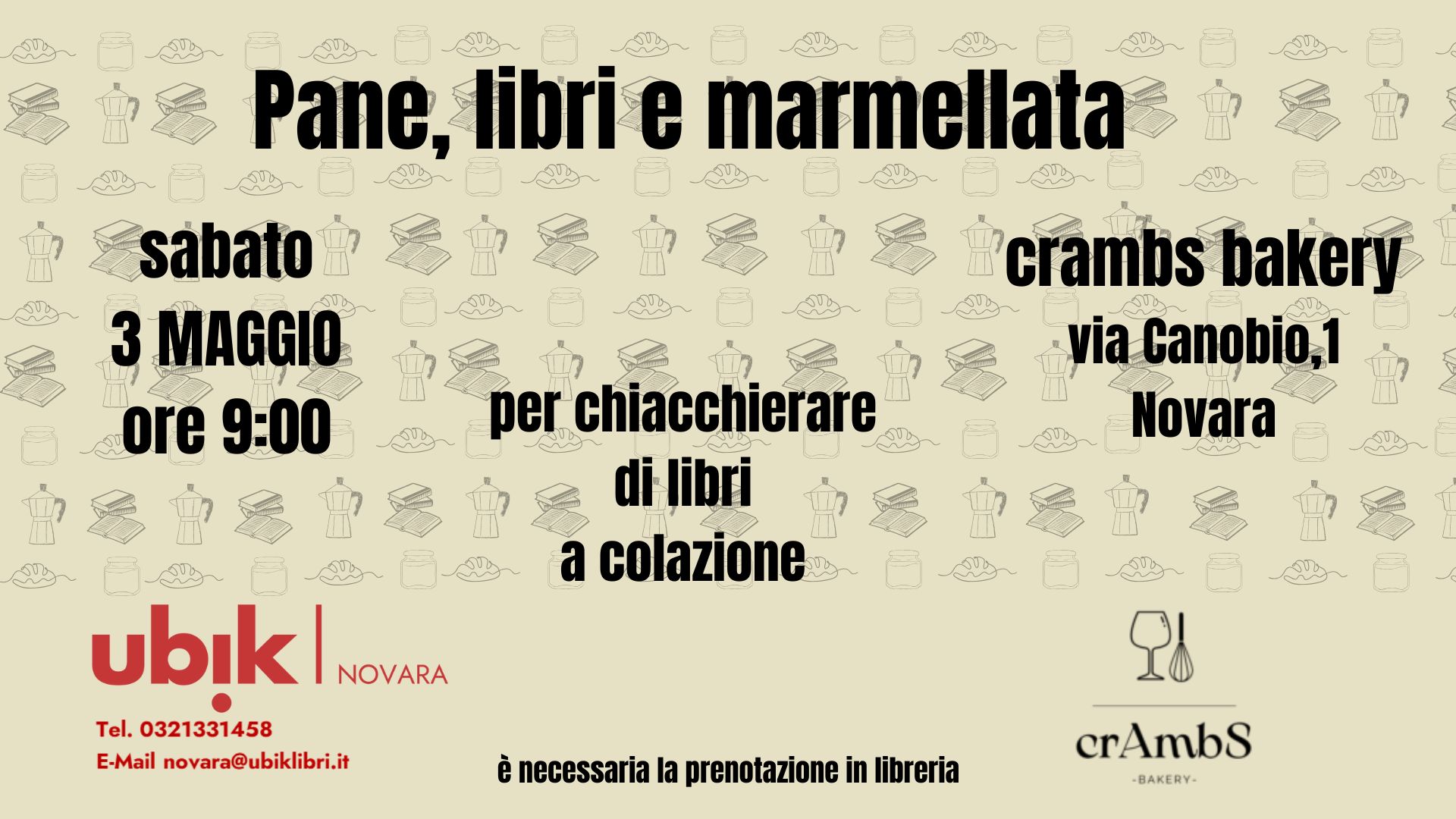 Pane, libri e marmellata