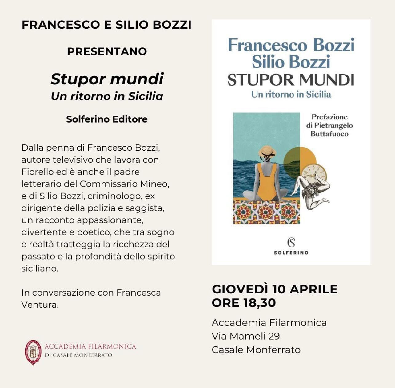 STUPOR MUNDI, un ritorno in Sicilia - Francesco e Silio Bozzi